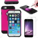 Ebeststar ® film verre tremp� + deux couches de protection coque duo en silicone et polycarbonate etui ...