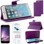 Ebeststar ® film verre tremp� + housse portefeuille coque etui protection folio pour apple iphone 6 ...