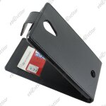 Ebeststar ® film verre tremp + housse simili cuir a clapet coque etui pour wiko tommy, couleur noir ...
