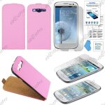 Ebeststar ® film verre tremp� pour samsung galaxy s3 i9300 i9305 etui en pu cuir clapet ultra fine housse ...