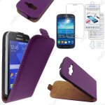 Ebeststar ® film verre tremp� pour samsung galaxy trend 2 lite sm - g318h, galaxy v plus etui en pu ...