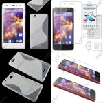 Ebeststar ® film verre tremp� pour wiko highway signs coque s - line silicone gel motif vague housse ...
