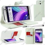 Ebeststar ® housse coque etui portefeuille folio book livre simili cuir pour htc one m8 2014, couleur ...