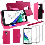 Ebeststar � housse coque etui portefeuille folio book livre simili cuir pour lg g4 h815, g4 dual - lte, ...