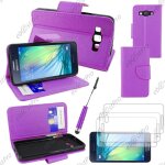 Ebeststar  housse coque etui portefeuille folio book livre simili cuir pour samsung galaxy a3 sm - a300f, ...