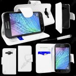 Ebeststar ® housse coque etui portefeuille folio book livre simili cuir pour samsung galaxy j1 sm - ...