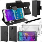 Ebeststar ® housse coque etui portefeuille folio book livre simili cuir pour samsung galaxy note 4 n910f, ... Ebeststar ® housse coque etui portefeuille folio book livre simili cuir pour samsung galaxy note 4 n910f, ...