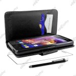 Ebeststar ® housse coque etui portefeuille folio book livre simili cuir pour wiko highway signs, couleur ...