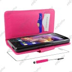 Ebeststar ® housse coque etui portefeuille folio book livre simili cuir pour wiko highway signs, couleur ...