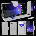 Ebeststar ® housse coque etui portefeuille folio book livre simili cuir pour wiko highway star 4g, couleur ...