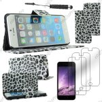 Ebeststar ® housse coque etui portefeuille pu cuir folio book livre motif leopard pour apple iphone 6s ... Ebeststar ® housse coque etui portefeuille pu cuir folio book livre motif leopard pour apple iphone 6s ...