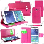 Ebeststar ® housse coque etui portefeuille support folio simi cuir pour samsung galaxy j7 sm - j700f ...