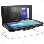Ebeststar ® housse coque etui portefeuille support folio simi cuir pour samsung galaxy s6 edge sm - ...