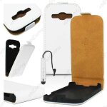 Ebeststar � housse coque etui en pu cuir a rabat + film + mini stylet pour samsung galaxy ace 3 gt - ...