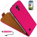 Ebeststar ® housse coque etui en pu cuir � rabat + film + mini stylet pour samsung galaxy s4 i9500 i9505, ...
