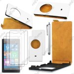 Ebeststar ® housse coque etui en pu cuir � rabat ultra fine (slim case) pour nokia lumia 1020, couleur ...