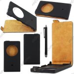 Ebeststar ® housse coque etui en pu cuir a rabat ultra fine (slim case) pour nokia lumia 1020, couleur ...