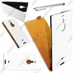 Ebeststar ® housse coque etui en pu cuir a rabat ultra fine (slim case) pour nokia lumia 1520, couleur ...