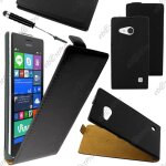 Ebeststar ® housse coque etui en pu cuir a rabat ultra fine (slim case) pour nokia lumia 735 730 dual, ...