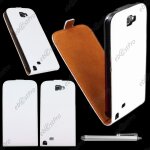 Ebeststar ® housse coque etui en pu cuir � rabat ultra fine (slim case) pour samsung galaxy note 2 n7100, ...