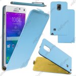 Ebeststar ® housse coque etui en pu cuir a rabat ultra fine (slim case) pour samsung galaxy note 4 n910f, ...
