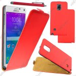 Ebeststar ® housse coque etui en pu cuir � rabat ultra fine (slim case) pour samsung galaxy note 4 n910f, ...