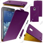 Ebeststar ® housse coque etui en pu cuir � rabat ultra fine (slim case) pour samsung galaxy note edge, ...