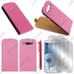 Ebeststar ® housse coque etui en pu cuir � rabat ultra fine (slim case) pour samsung galaxy s3 i9300 ...