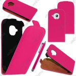 Ebeststar ® housse coque etui en pu cuir a rabat ultra fine (slim case) pour samsung galaxy s3 mini ...