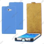Ebeststar � housse coque etui en pu cuir a rabat ultra fine (slim case) pour sony xperia m2 d2302 d2303, ...