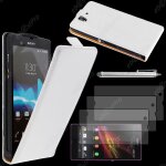 Ebeststar ® housse coque etui en pu cuir a rabat ultra fine (slim case) pour sony xperia z c6602, l36h, ... Ebeststar ® housse coque etui en pu cuir a rabat ultra fine (slim case) pour sony xperia z c6602, l36h, ...