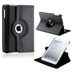 Ebeststar  housse coque etui pu cuir rotatif support rotation 360 + film + stylet pour apple ipad mini ...