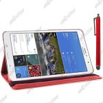 Ebeststar � housse coque etui pu cuir rotatif support rotation 360 + film + stylet pour samsung galaxy ...