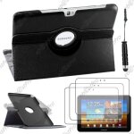 Ebeststar ® housse coque etui pu cuir rotatif avec support � rotation 360 pour samsung galaxy note 10. ...