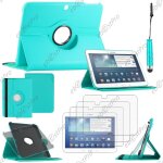 Ebeststar ® housse coque etui pu cuir rotatif avec support � rotation 360 pour samsung galaxy tab 3 ...