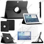 Ebeststar ® housse coque etui pu cuir rotatif avec support � rotation 360 pour samsung galaxy tab 3 ...