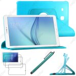 Ebeststar ® housse coque etui pu cuir rotatif avec support � rotation 360 pour samsung galaxy tab e ...
