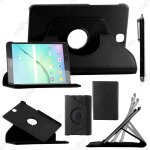 Ebeststar ® housse coque etui pu cuir rotatif avec support � rotation 360 pour samsung galaxy tab s2 ...