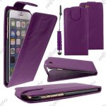Ebeststar ® housse coque etui simili cuir � rabat vertical pour apple iphone 6 plus �cran 5, 5 , couleur ...