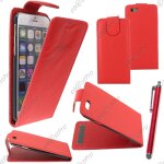 Ebeststar ® housse coque etui simili cuir a rabat vertical pour apple iphone 6s ecran 4, 7 , couleur ...