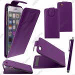 Ebeststar ® housse coque etui simili cuir a rabat vertical pour apple iphone 6s ecran 4, 7 , couleur ...