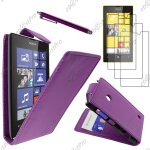 Ebeststar ® housse coque etui simili cuir a rabat vertical pour nokia lumia 520, couleur violet + stylet ... Ebeststar ® housse coque etui simili cuir a rabat vertical pour nokia lumia 520, couleur violet + stylet ...