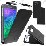 Ebeststar ® housse coque etui simili cuir � rabat vertical pour samsung galaxy alpha sm - g850f, couleur ...