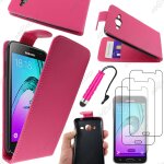 Ebeststar ® housse coque etui simili cuir � rabat vertical pour samsung galaxy j3 sm - j300f, couleur ...