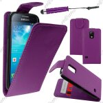 Ebeststar ® housse coque etui simili cuir a rabat vertical pour samsung galaxy s5 mini sm - g800 g800f ...