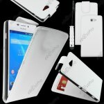 Ebeststar ® housse coque etui simili cuir � rabat vertical pour sony xperia m2 d2302 d2303, couleur ...