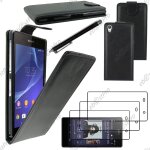 Ebeststar � housse coque etui simili cuir a rabat vertical pour sony xperia z2 d6502, d6503, d6543, couleur ...
