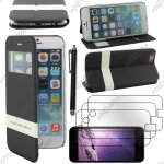 Ebeststar ® housse coque etui smart view cover type s - view portefeuille livre pour apple iphone 6 ...