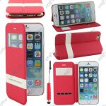 Ebeststar ® housse coque etui smart view cover type s - view portefeuille livre pour apple iphone 6 ...
