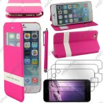 Ebeststar ® housse coque etui smart view cover type s - view portefeuille livre pour apple iphone 6 ...